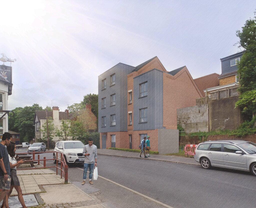 A CGI rendering of Lee House on Church Street