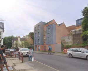 A CGI rendering of Lee House on Church Street